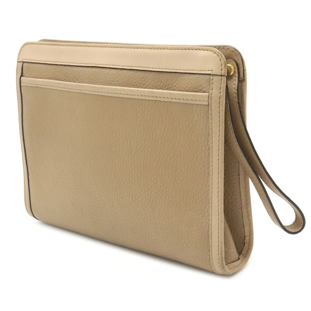 Celine Bag Beige Cream Leather Shoulder Tan Cream